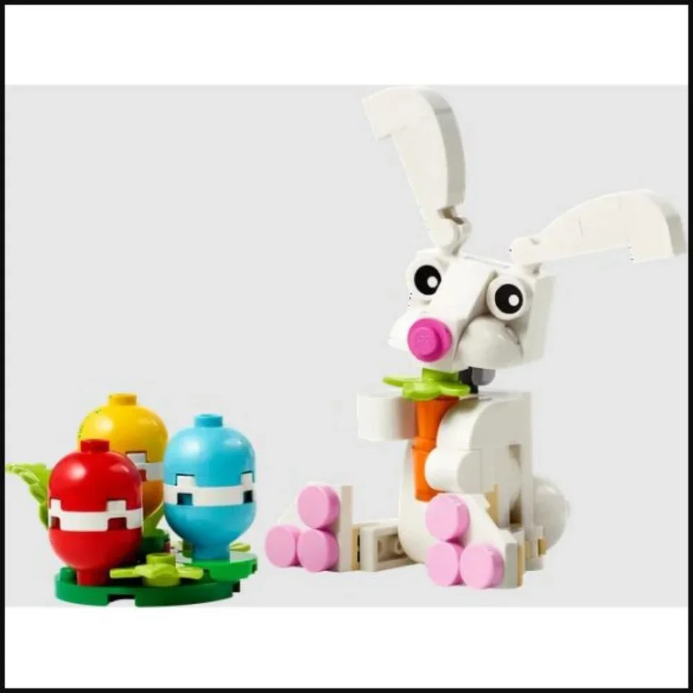 LEGO Creator Easter Bunny Rabbit Colorful Eggs Building Toy 30668 Basket gift